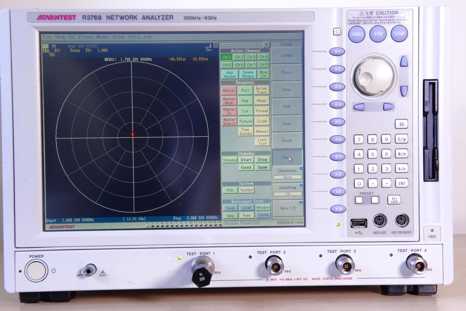 Векторный анализатор VNA Advantest R3768